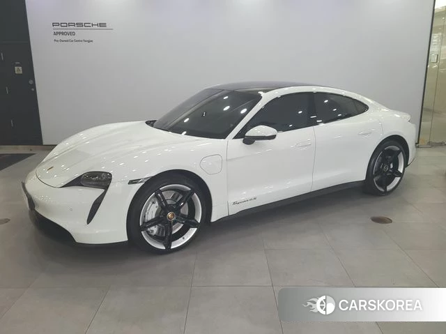 Porsche Taycan 2021 Белый из Кореи