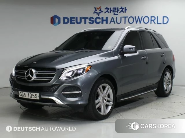 Mercedes-Benz GLE - Class W166 2018 Серый из Кореи