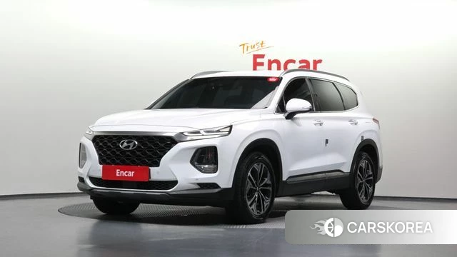 Hyundai Santa Fe TM 2018 Белый из Кореи