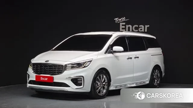 Kia The New Carnival 2018 Белый из Кореи