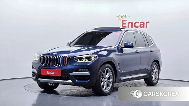 BMW X3 (G01) 2018 Синий из Кореи