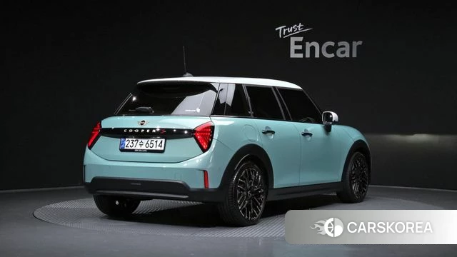 Mini Cooper S 4th Generation 2024 Синий нефрит из Кореи
