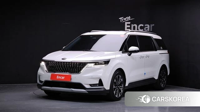 Kia Carnival 4th generation 2021 Белый из Кореи