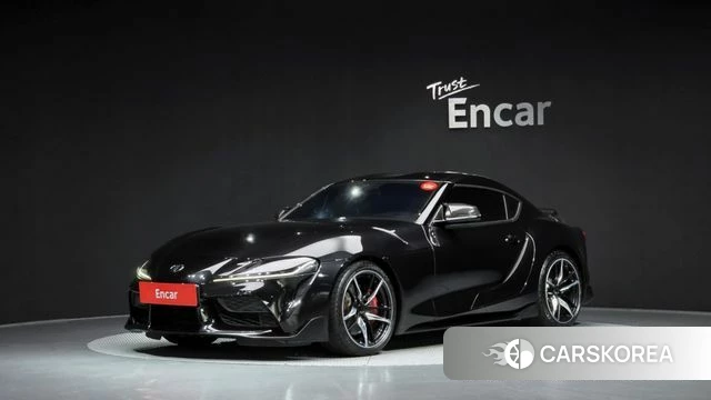 Toyota Supra 5th Generation 2024 Черный из Кореи