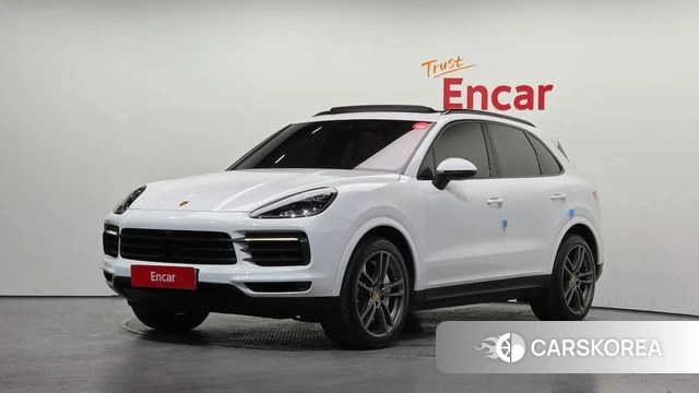 Porsche Cayenne (PO536) 2019 Белый из Кореи