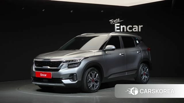 Kia Seltos 2022 Серый из Кореи
