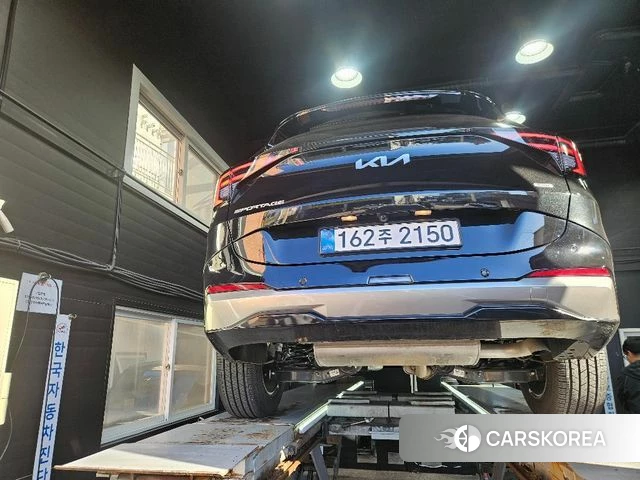 Kia The New Sportage 5th Generation Hybrid 2025 Черный из Кореи