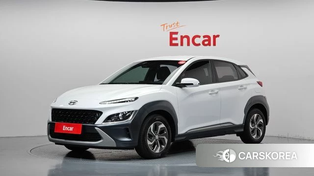 Hyundai The New Kona Hybrid 2021 Белый из Кореи