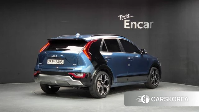 Kia Di Ol Nu Niro 2022 Синий из Кореи
