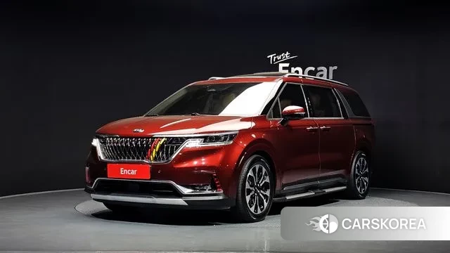 Kia Carnival 4th generation 2020 Красный из Кореи