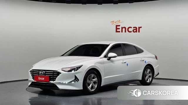 Hyundai Sonata (DN8) 2022 Белый из Кореи