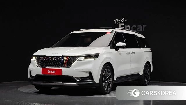 Kia Carnival 4th generation 2022 Белый из Кореи