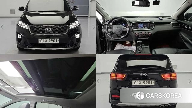 Kia The New Sorento 2019 Черный из Кореи