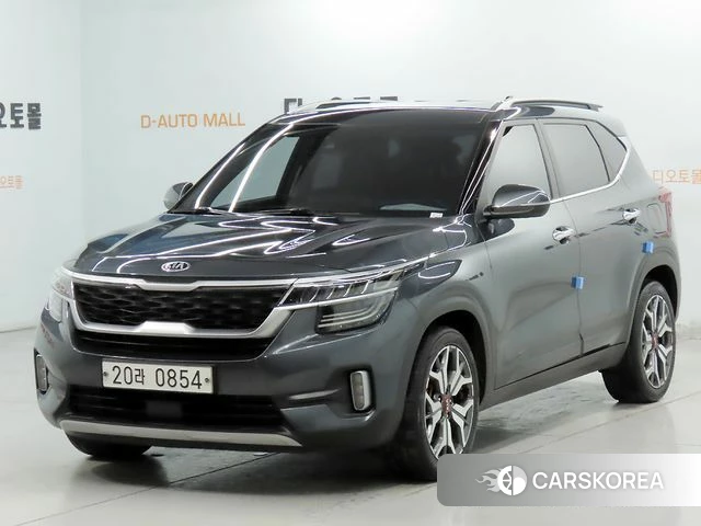 Kia Seltos 2019 Серый из Кореи