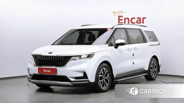 Kia Carnival 4th generation 2021 Белый из Кореи