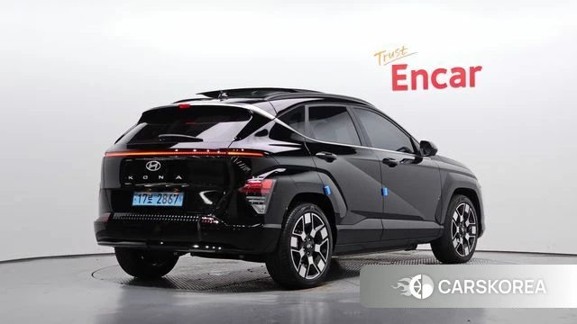 Hyundai Kona Electric (SX2) 2023 Черный из Кореи