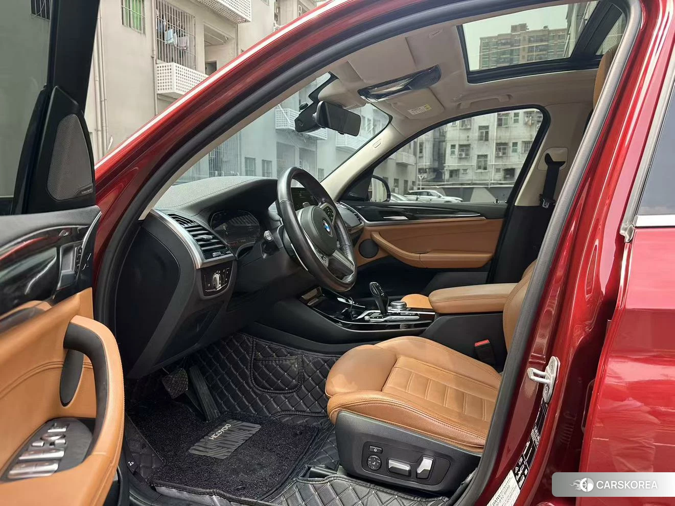 BMW X3 2021 Красный из Китая