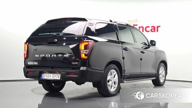 Ssangyong The New Rexton Sport 2021 Черный из Кореи