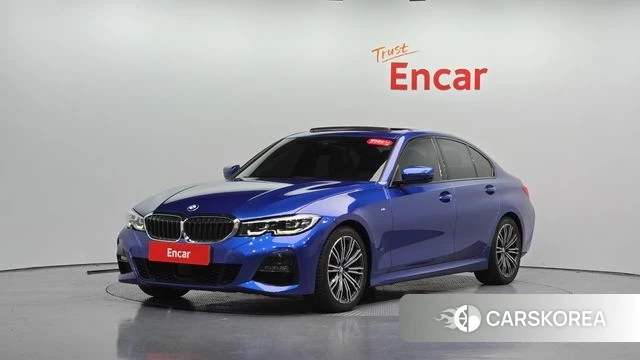 BMW 3 Series (G20) 2021 Синий из Кореи