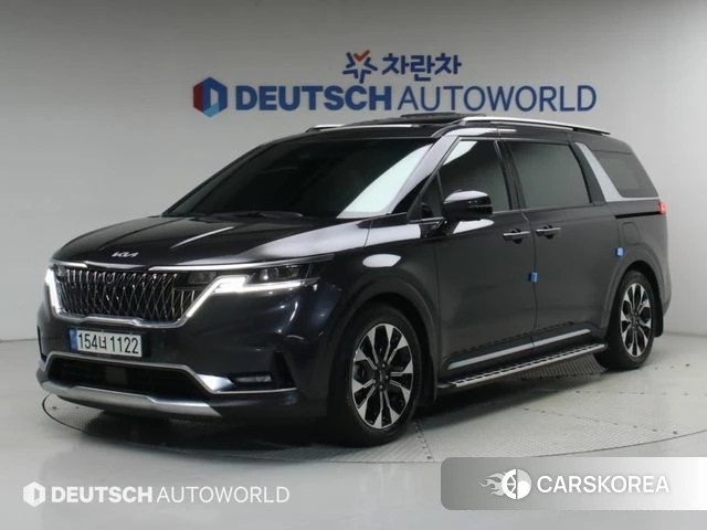 Kia Carnival 4th generation 2020 Серый из Кореи