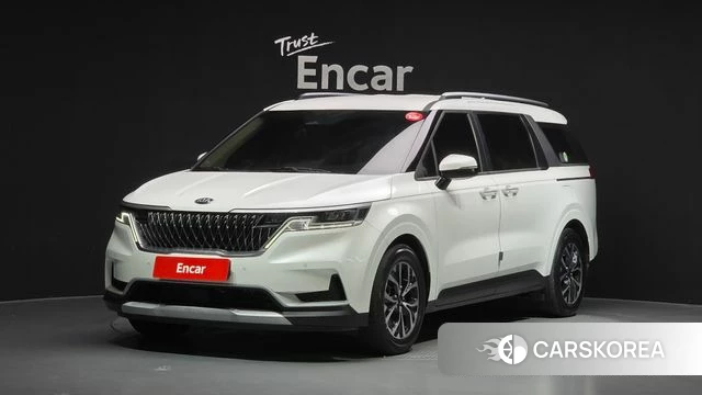 Kia Carnival 4th generation 2021 Белый из Кореи