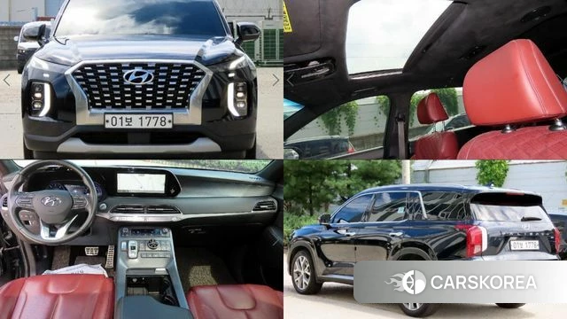 Hyundai Palisade 2019 Черный из Кореи
