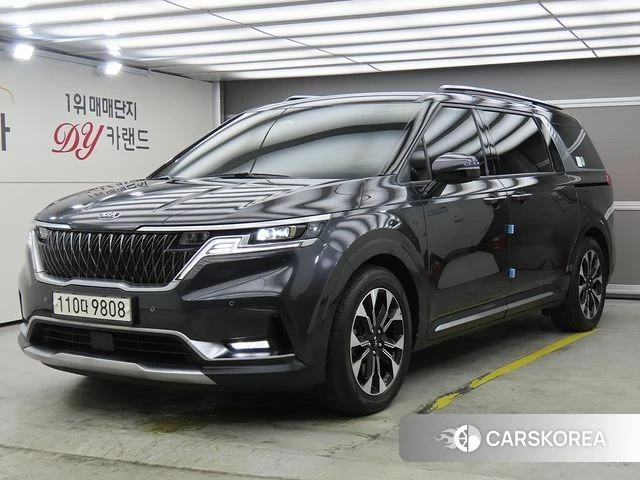 Kia Carnival 4th generation 2021 Серый из Кореи