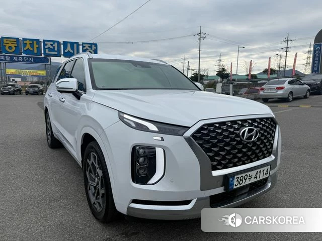 Hyundai Palisade 2021 Белый из Кореи
