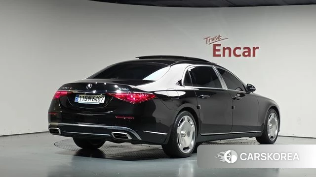 Mercedes-Benz S-Class W223 2023 Черный из Кореи