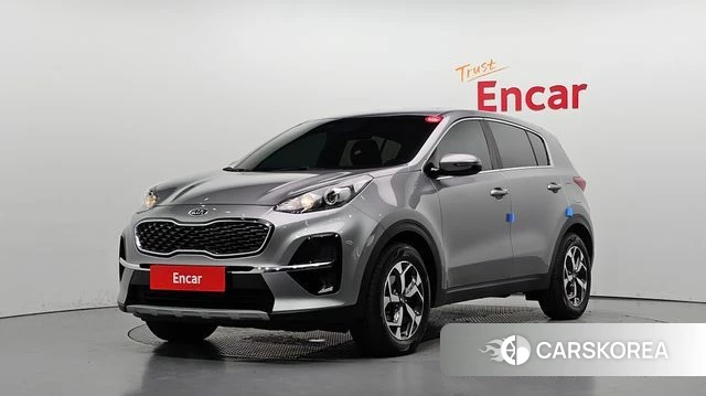 Kia Sportage The Bold 2021 Серый из Кореи