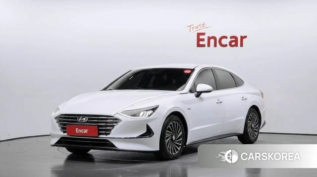 Hyundai Sonata Hybrid (DN8) 2019 Белый из Кореи