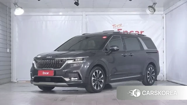 Kia Carnival 4th generation 2023 Серый из Кореи
