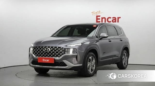 Hyundai The New Santa Fe 2023 Серый из Кореи