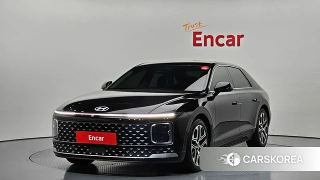 Hyundai Grandeur (GN7) 2023 Черный из Кореи