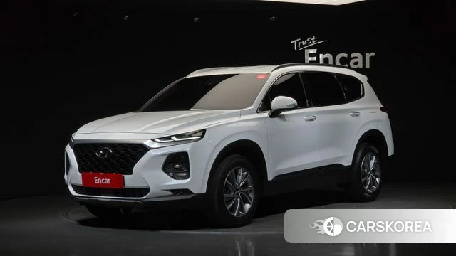 Hyundai Santa Fe TM 2018 Белый из Кореи