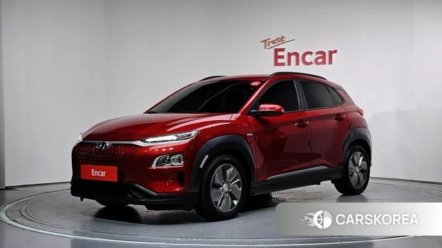 Hyundai Kona Electric 2018 Красный из Кореи