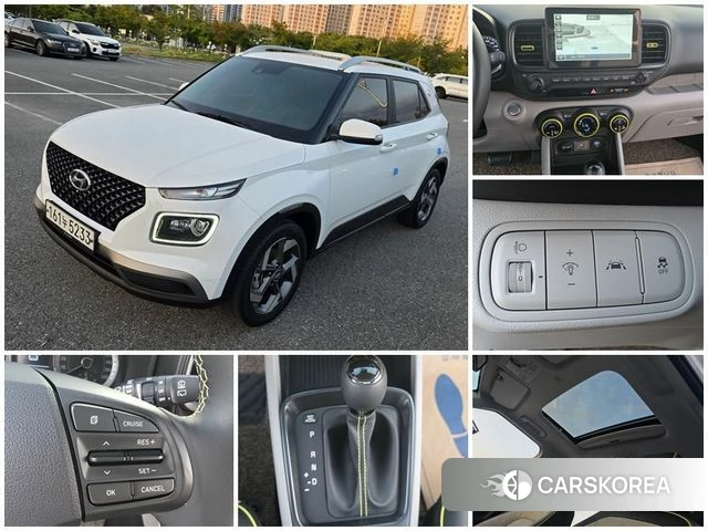 Hyundai Venue 2019 Белый из Кореи