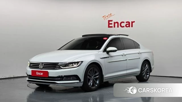 Volkswagen Passat GT (B8) 2018 Белый из Кореи
