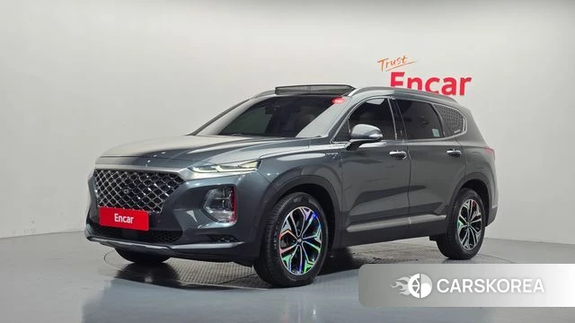 Hyundai Santa Fe TM 2018 Серый из Кореи