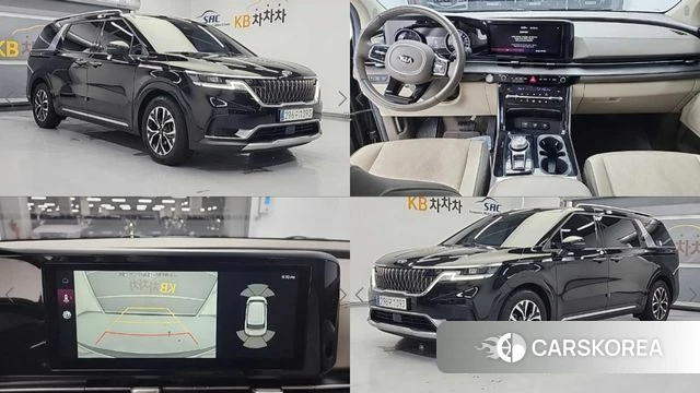Kia Carnival 4th generation 2021 Черный из Кореи