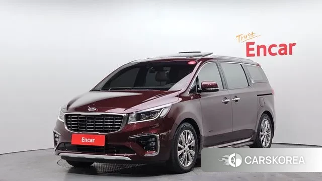 Kia The New Carnival 2018 Красный из Кореи