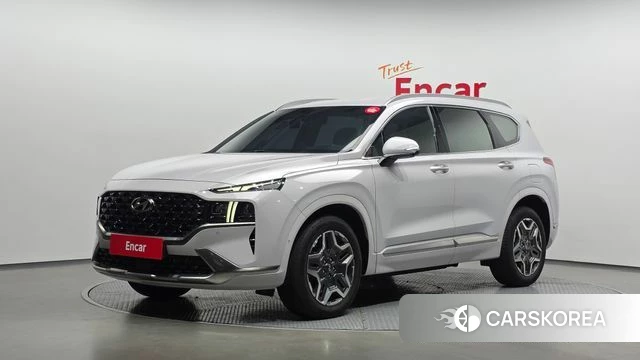 Hyundai The New Santa Fe 2022 Белый из Кореи