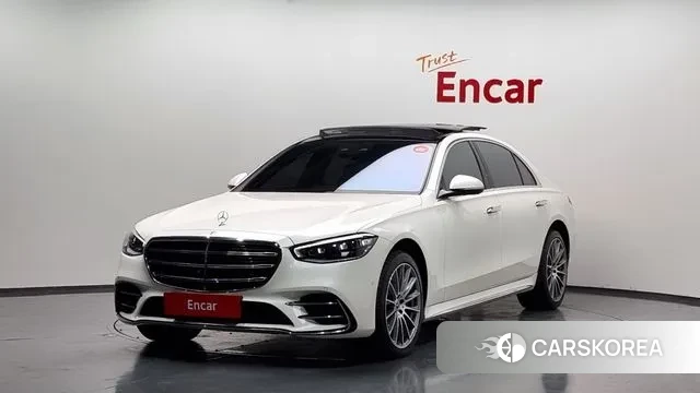 Mercedes-Benz S-Class W223 2021 Белый из Кореи