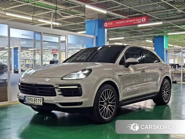 Porsche Cayenne (PO536) 2021 Серебристо-серый из Кореи