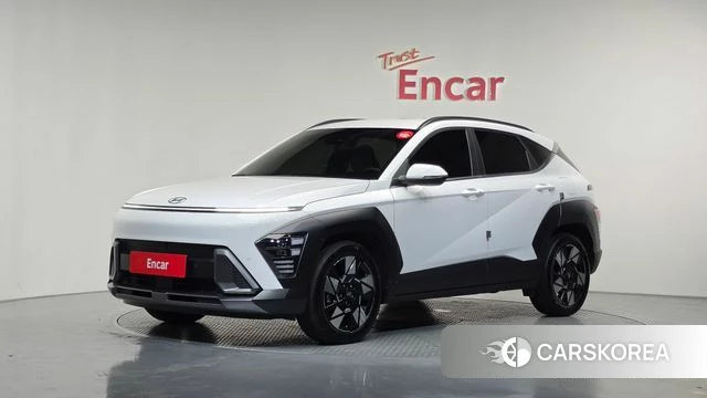 Hyundai Kona Hybrid (SX2) 2023 Белый из Кореи