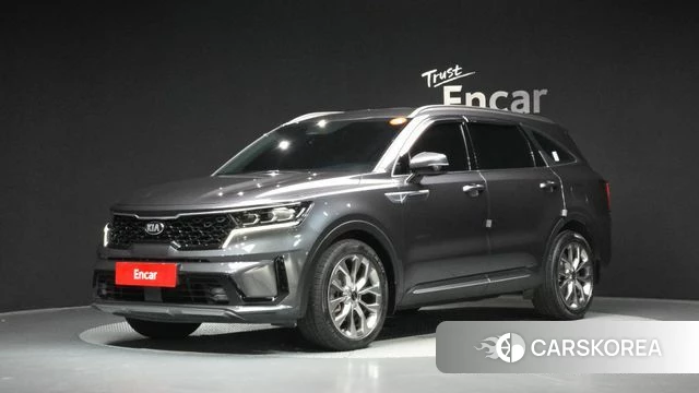 Kia Sorento 4th Generation 2021 Серый из Кореи