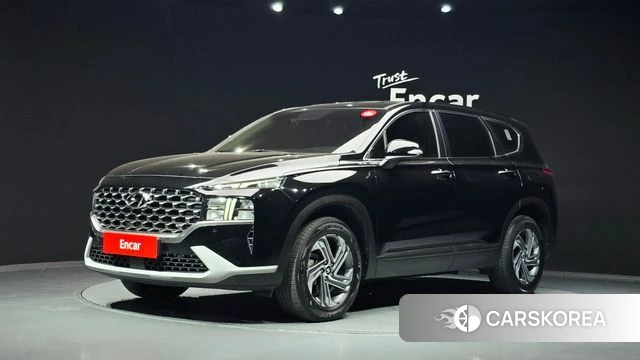 Hyundai The New Santa Fe 2023 Черный из Кореи