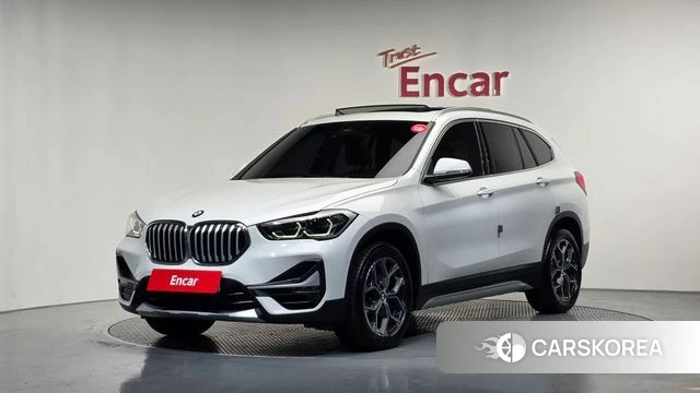 BMW X1 (F48) 2021 Белый из Кореи