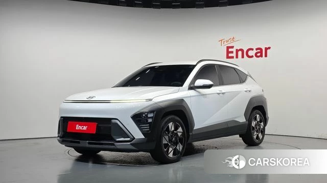 Hyundai Kona Hybrid (SX2) 2023 Белый из Кореи
