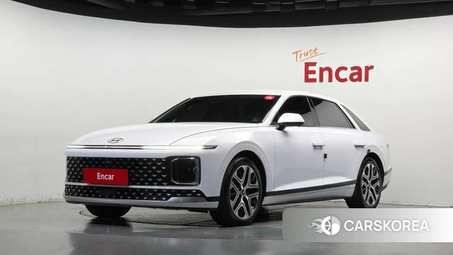 Hyundai Grandeur Hybrid (GN7) 2023 Белый из Кореи